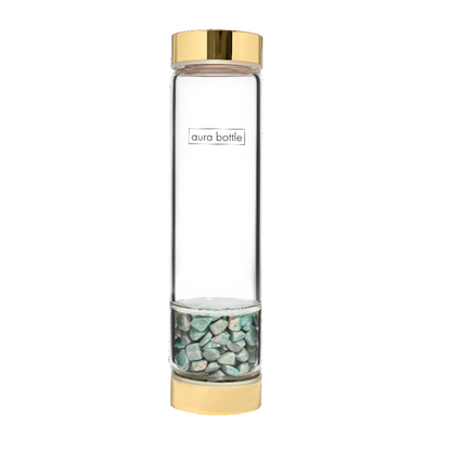 Aura Bottle Tumbled Stone Amazonite