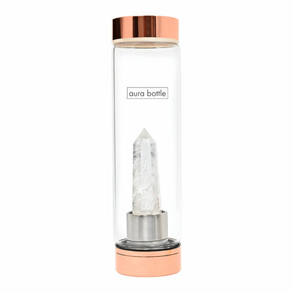 Aura Bottle Infused Crystal Clear Quartz