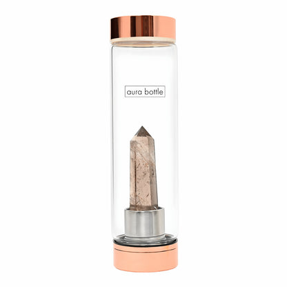 Aura Bottle Infused Crystal Smokey Quartz