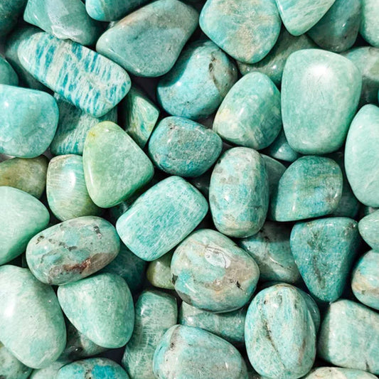 Amazonite Tumbled Stones Refills