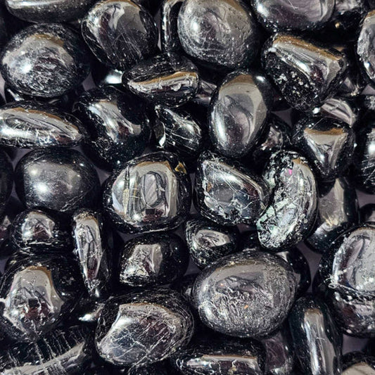 Black Obsidian Tumbled Stones Refills
