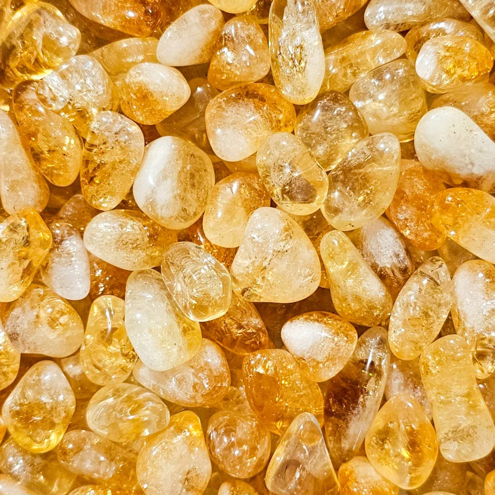 Citrine Tumbled Stones Refills