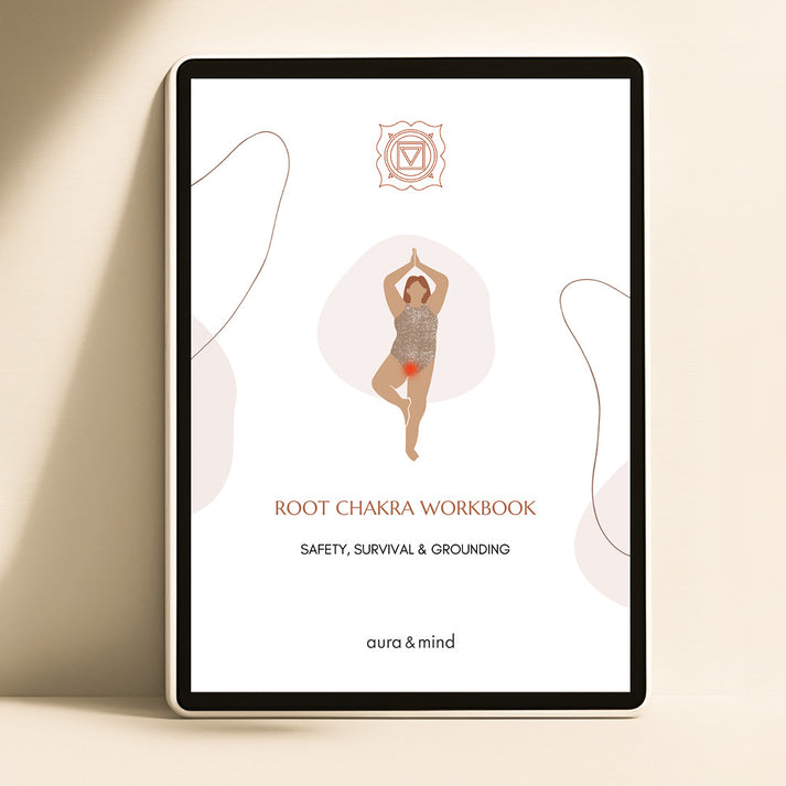 Root Chakra Healing Digital Workbook – Aura Bottle