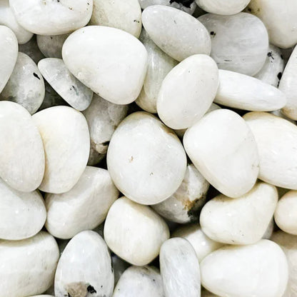 Aura Bottle Tumbled Stone Moonstone