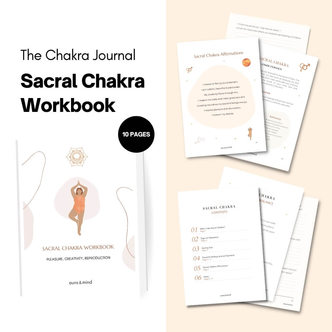 Sacral Chakra Healing Digital Workbook