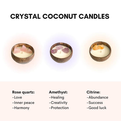 Coconut Candle Citrine
