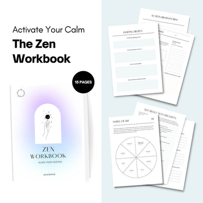 Zen Workbook Digital Journal (Printable)